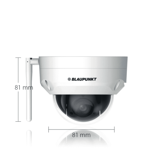 Blaupunkt Videoüberwachung VIO-DP20 für den Außenbereich mit Maßen